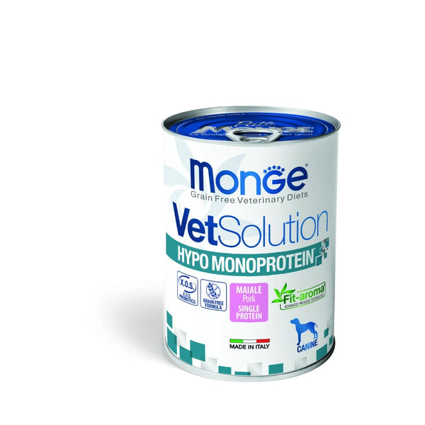 Monge Vet Solution Hypo Monoproteico Umido Cane 400gr