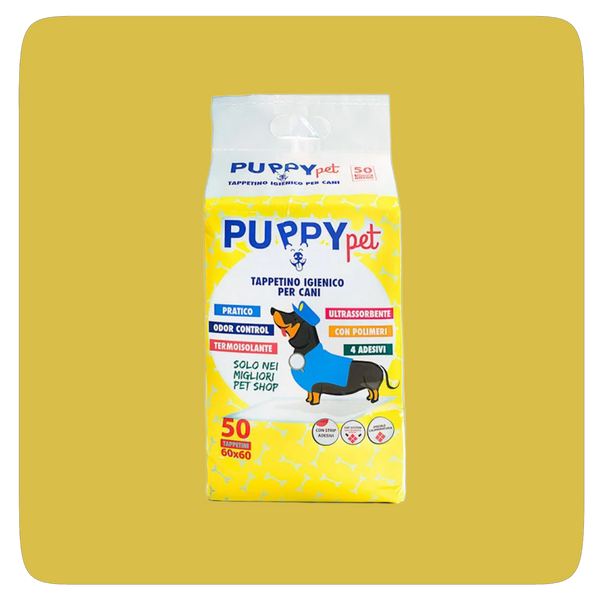 PuppyPet Traversine 60x60 100Pezzi