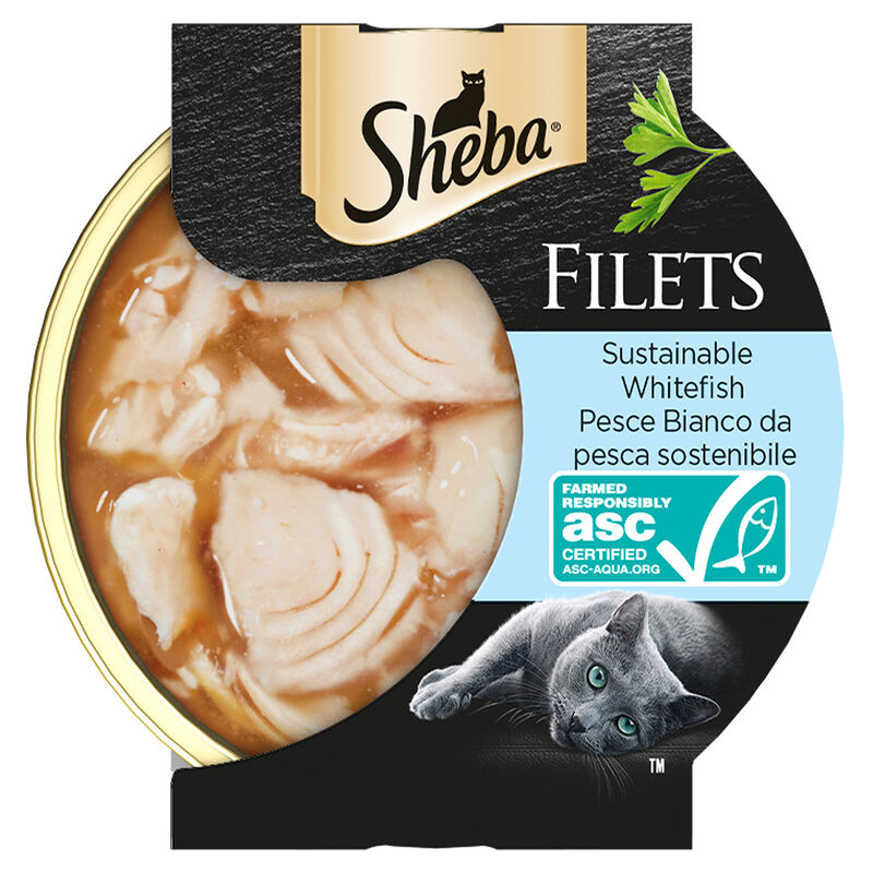 Sheba Cat Filets 60gr Pollo-Pesce-Tonno-Gamberi