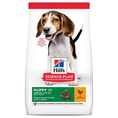 Hill's Science Plan Medium Puppy Alimento per Cuccioli con Pollo