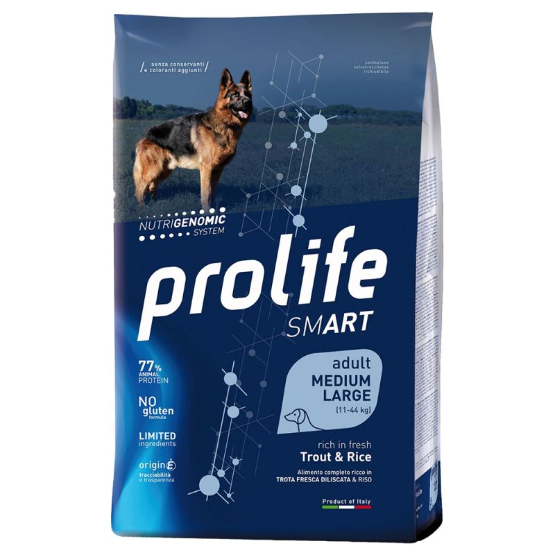 PROMO Prolife Smart Adult Medium Large Trota & Riso
