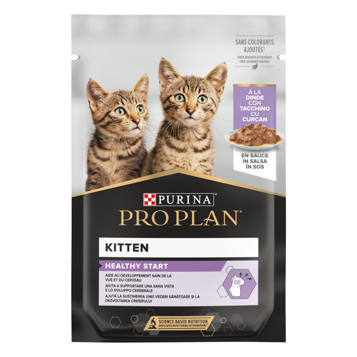 Pro plan Cat Junior Tacchino in salsa - umido gatto - 85gr