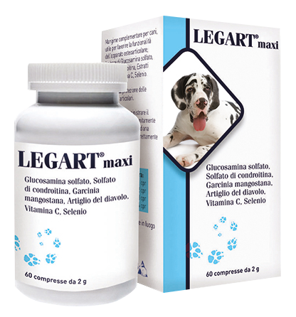 Aurora Biofarma Legart Maxi 60 compresse per cani di taglia grande