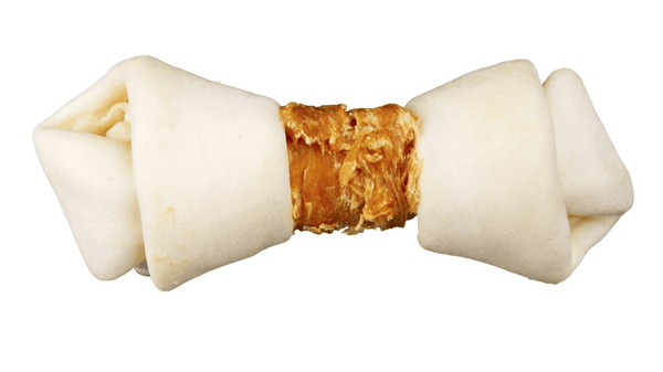 Trixie 2 Pezzi Osso annodato al pollo 11cm/70gr