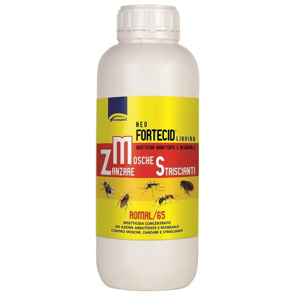 Neo Fortecid Liquido Insetticida per Zanzare Mosche Striscianti 1L