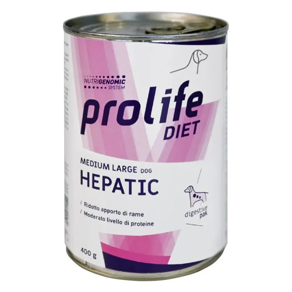 Prolife Veterinary Hepatic Umido Cane 400g