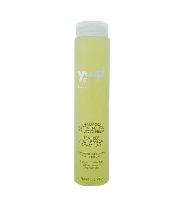 yuup shampoo al tea tree oil e olio di neem