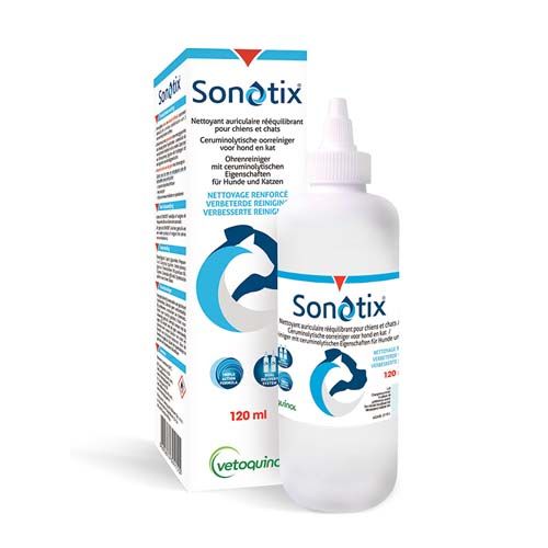 Sonotix detergente auricolare cani e gatti (120 ml)