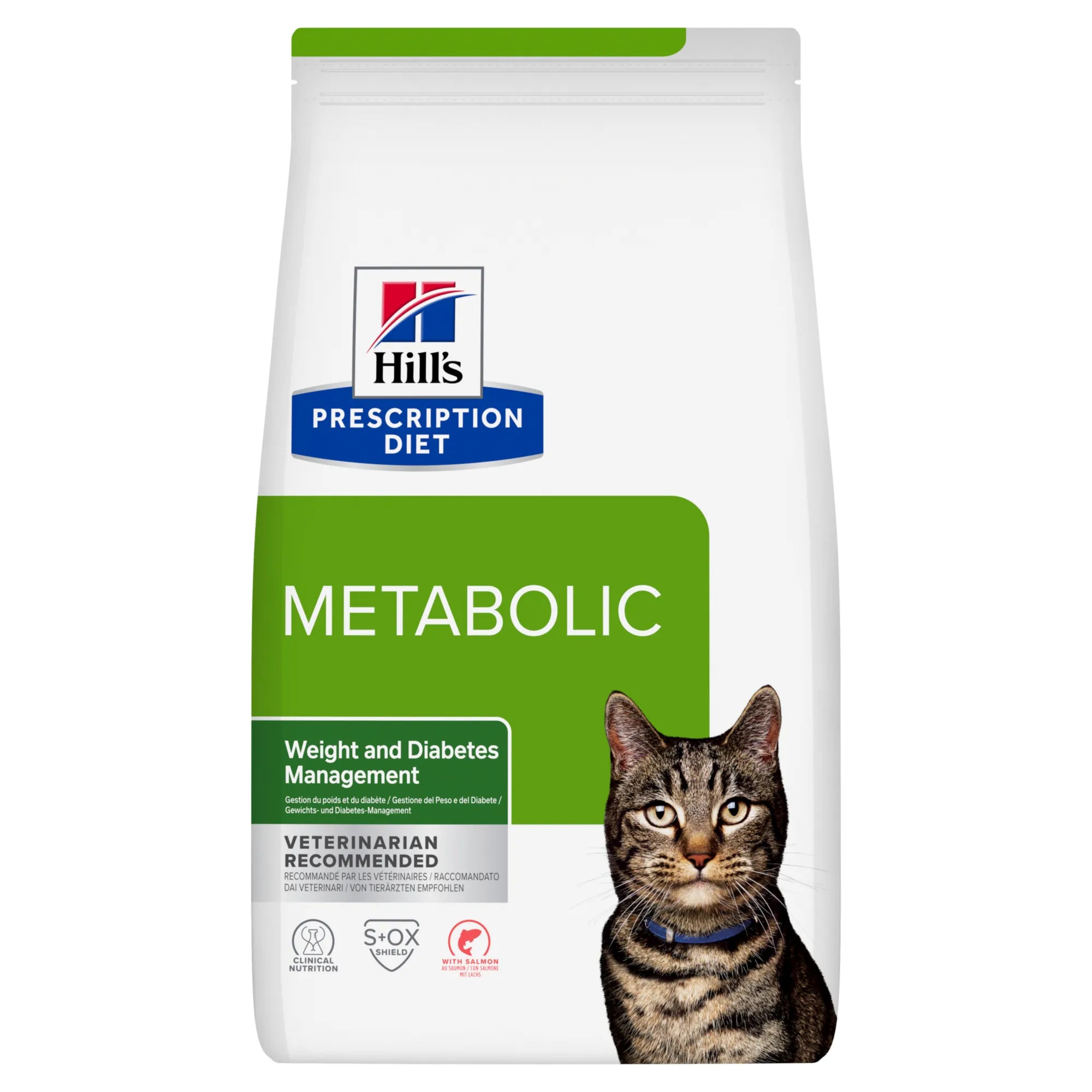Hill's™ Prescription Diet™ Metabolic Alimento per Gatti con Salmone