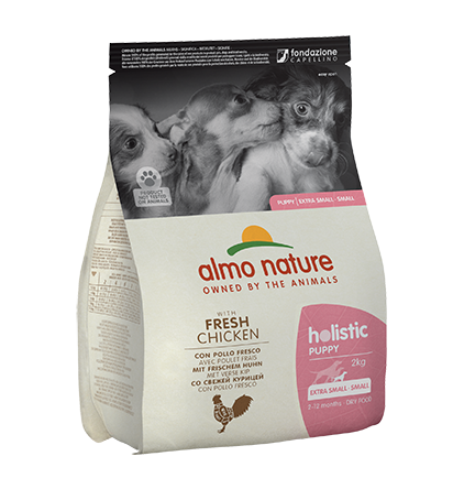 Almo Nature Cane HOLISTIC Puppy con Pollo Fresco Small 2kg