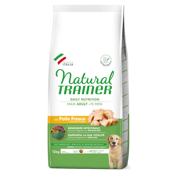 Natural trainer Maxi Adult con Pollo Fresco e Riso