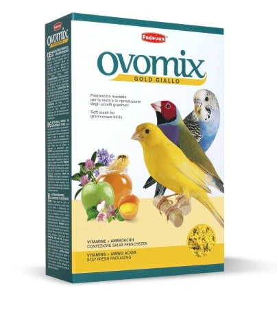PADOVAN UCCELLI PASTONCINO OVOMIX GOLD GIALLO 1Kg