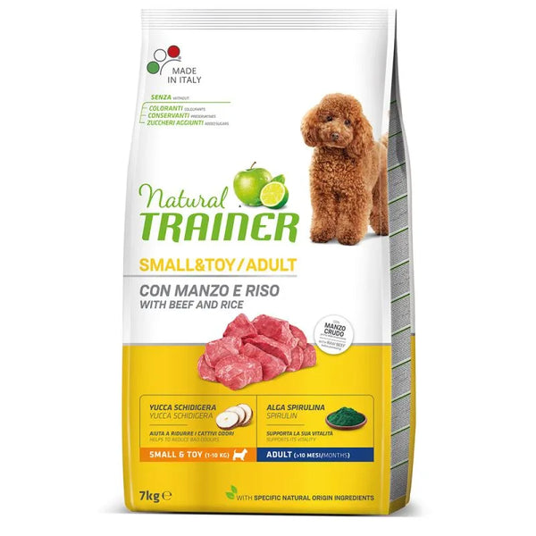 Natural Trainer Adult Mini Small Toy Manzo 7 kg