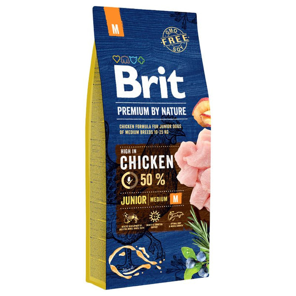 Brit Premium by Nature Junior Medium Crocchette per cani