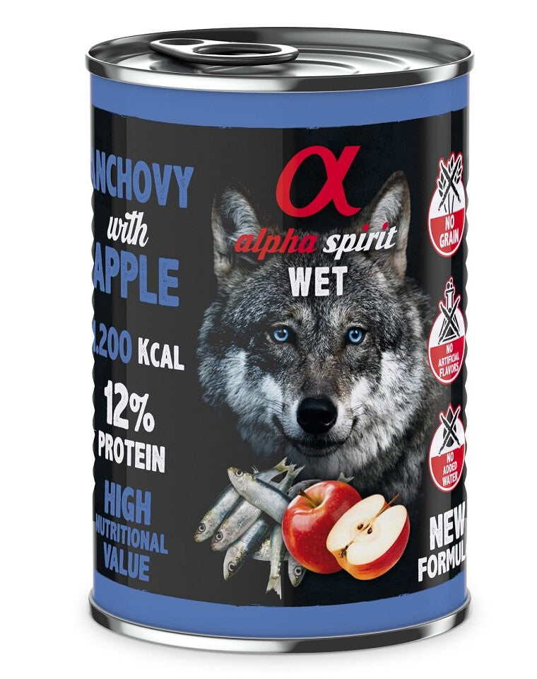 Alpha Spirit Acciughe e mela 400 gr