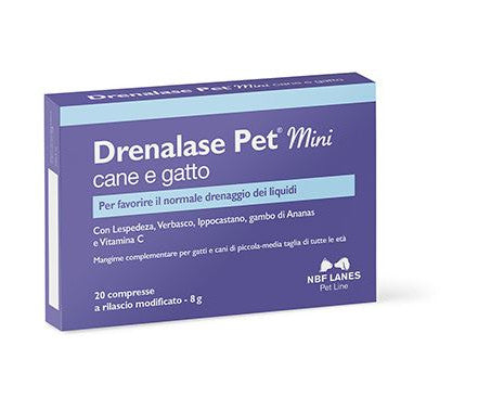 Drenalase Pet Mini Cane e Gatto 20Cpr 400mg