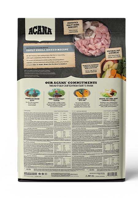 Acana Adult Small Breed Recipe - Cane