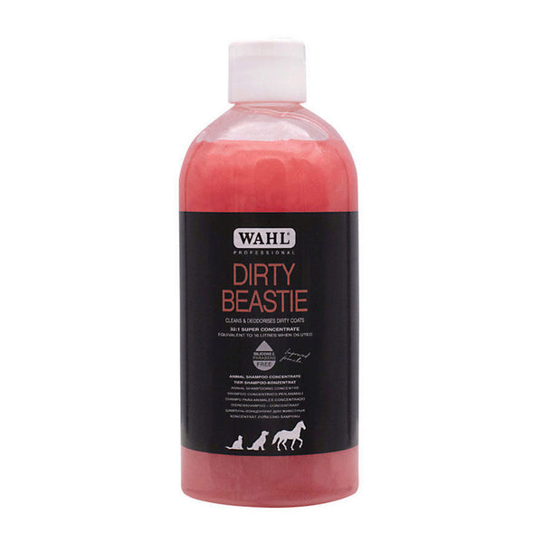 wahl dirty beastie shampoo cane e gatto  500 ml