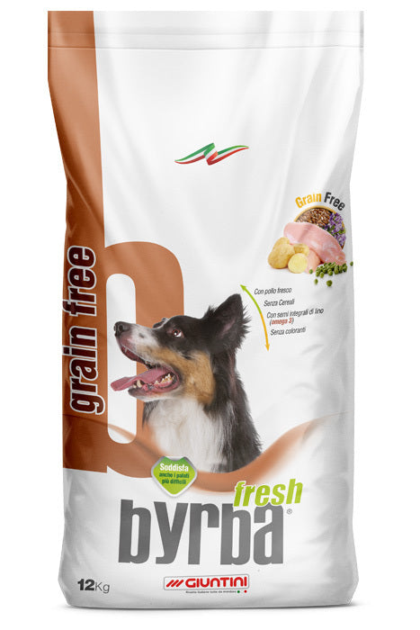 BYRBA FRESH GIUNTINI CANE ADULT GRAIN FREE Pollo