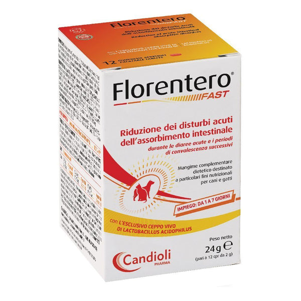 Candioli Florentero Fast 12 Compresse per Cani e Gatti