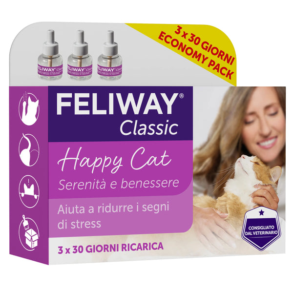Feliway Classic Ricarica 3x30