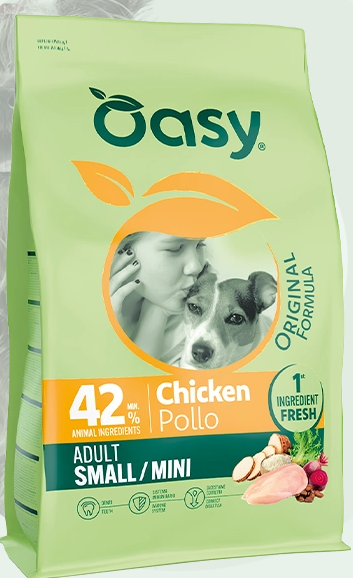 Oasy ORIGINAL FORMULA Cani Adult Small/Mini Pollo