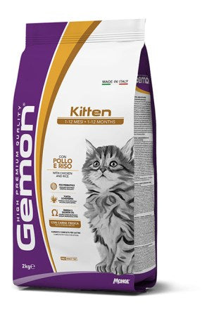 Gemon Gatto Kitten con Pollo e Riso