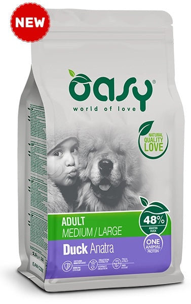 Oasy Dog Medium/Large Adult Anatra