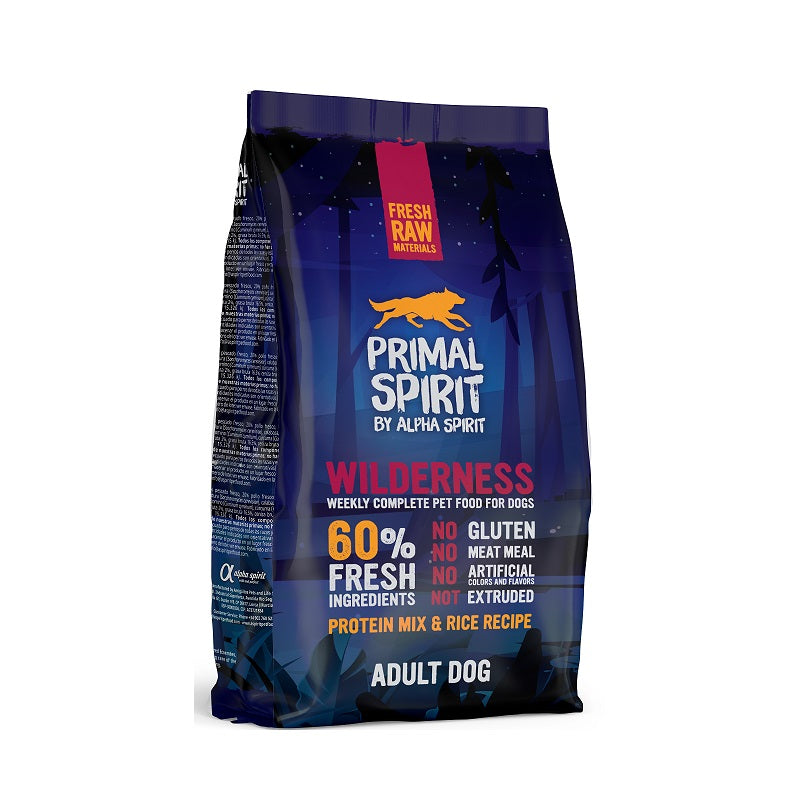 Primal Spirit Cane Adulto Wilderness 12kg