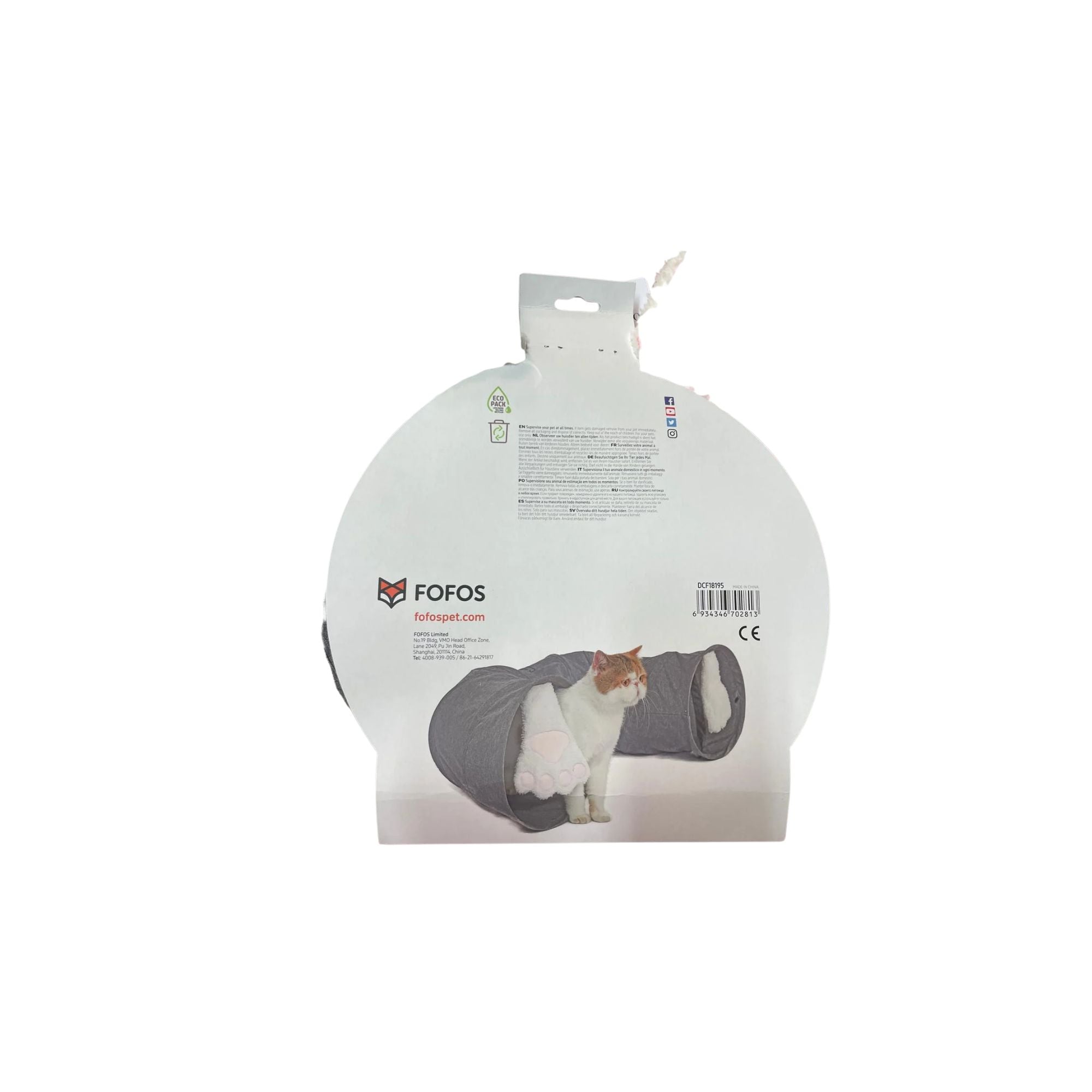 FOFOS PAND SHAPED CAT TUNNEL