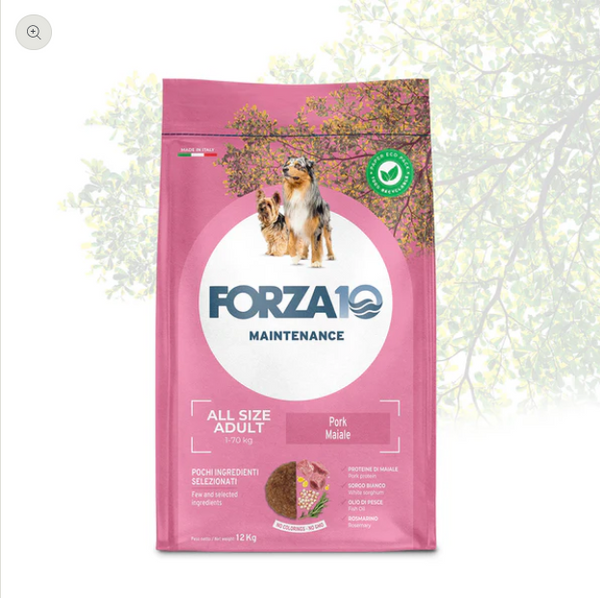 Forza 10 Cane All Breeds Adult Maintenance al Maiale