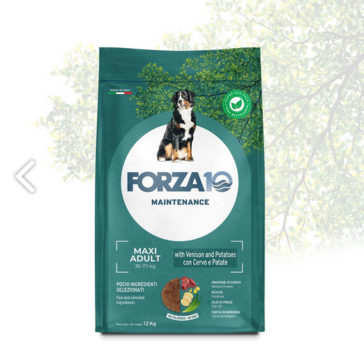 Forza10 Cane Maxi Adult Maintenance con Cervo e Patate