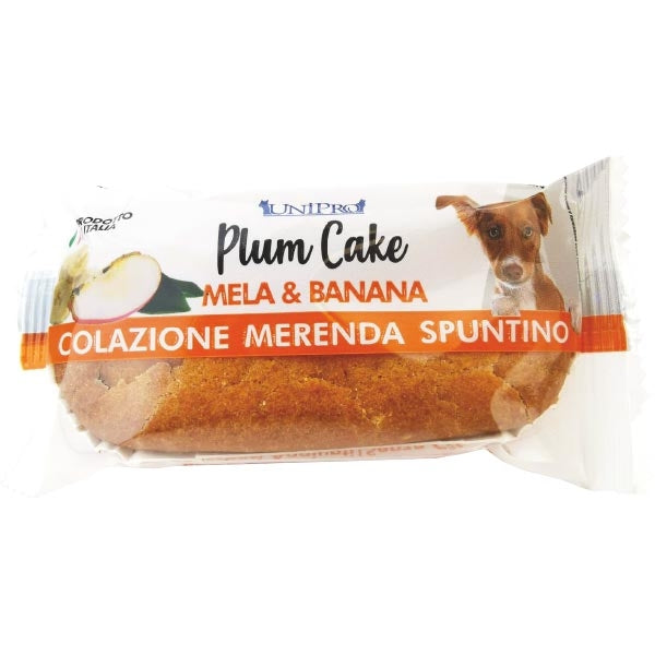 Unipro Plum Cake Mela e Banana per Cani 50gr