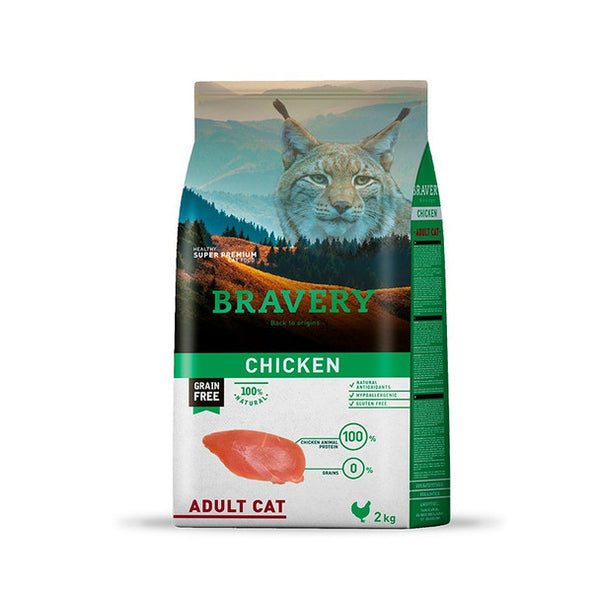 Bravery Cat Adult Pollo Grain Free Monoprotein