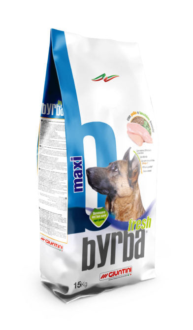 BYRBA FRESH GIUNTINI CANE MAXI ADULT pollo e tacchino