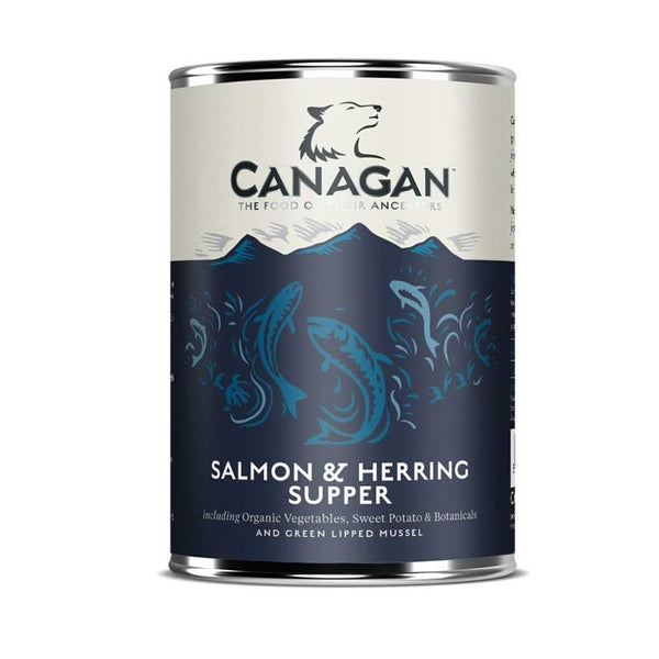 Canagan Salmon & Herring Supper Umido Cane 400gr