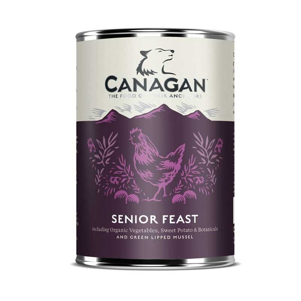 CANAGAN SENIOR FEAST UMIDO CANE 400G