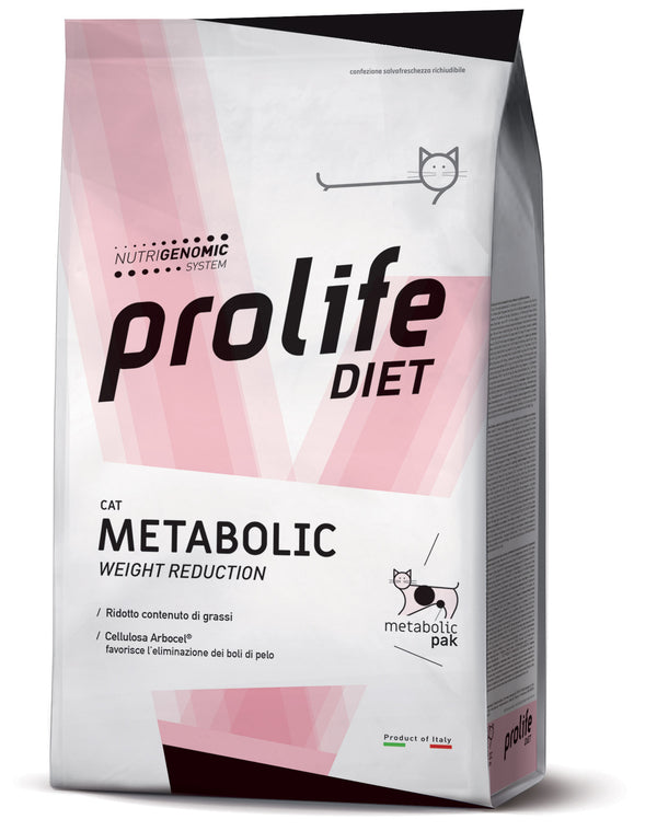 Prolife diet cat Metabolic crocchette gatto