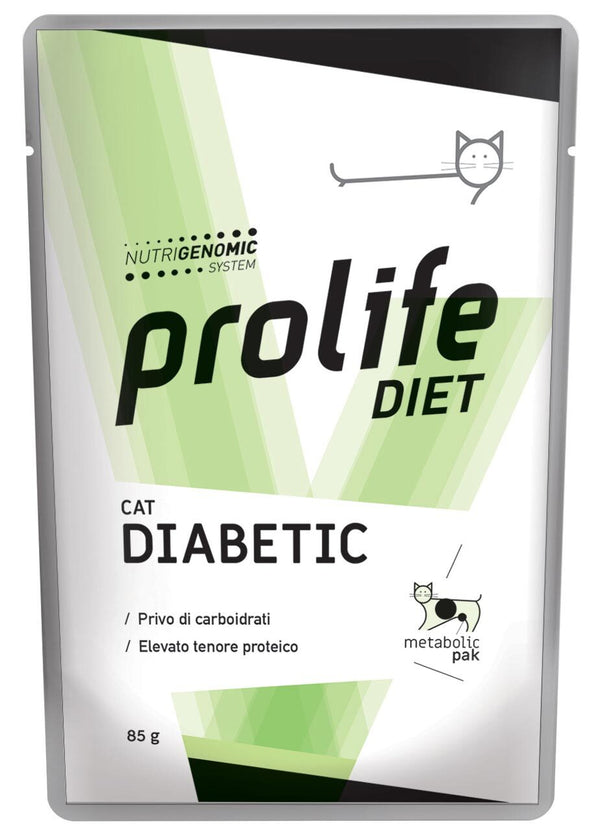 Prolife Cat Vet Diabetic  - 12 bustine da 85g