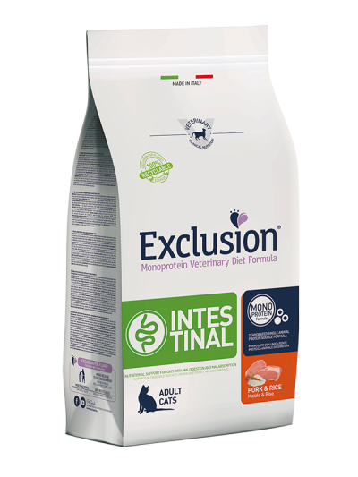 EXCLUSION INTESTINAL CAT PORK & RICE