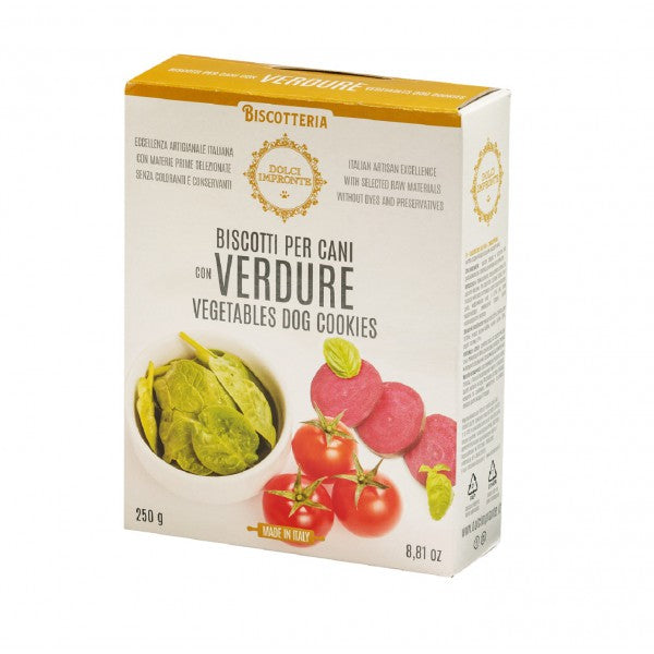 Dolci Impronte - Biscotti alle Verdure per Cani - 250 gr