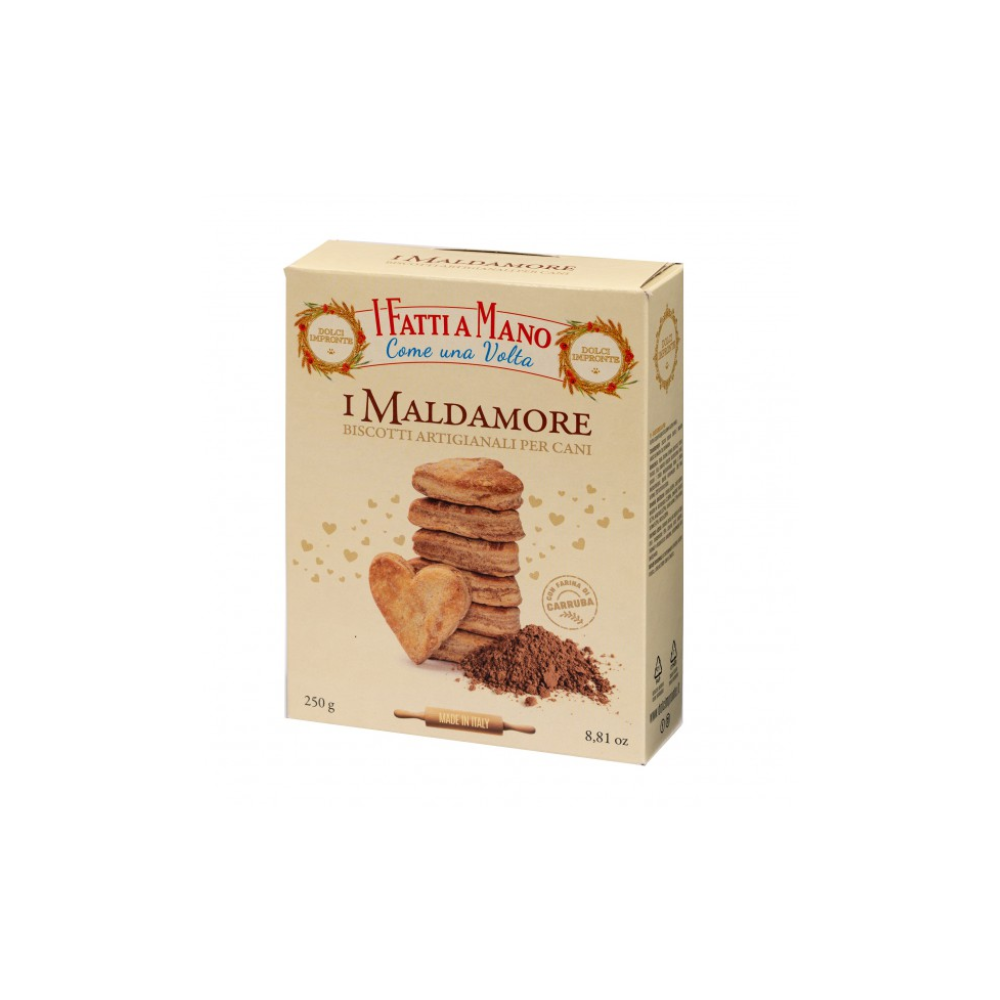 Dolci Impronte Biscotti Maldamore Farina di Carruba 250gr