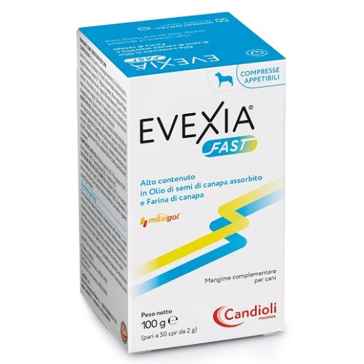Evexia Fast 30 compresse ad alto contenuto in olio di semi di canapa