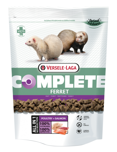 Versele Laga Complete Ferret Mangime per Furetti Conf 750gr