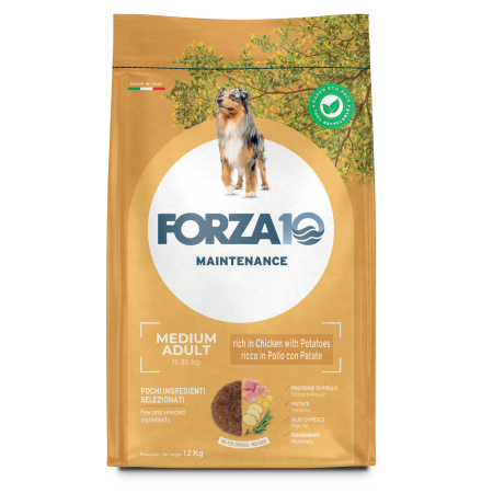 Forza10 Cane Medium Adult Maintenance al Pollo con Patate