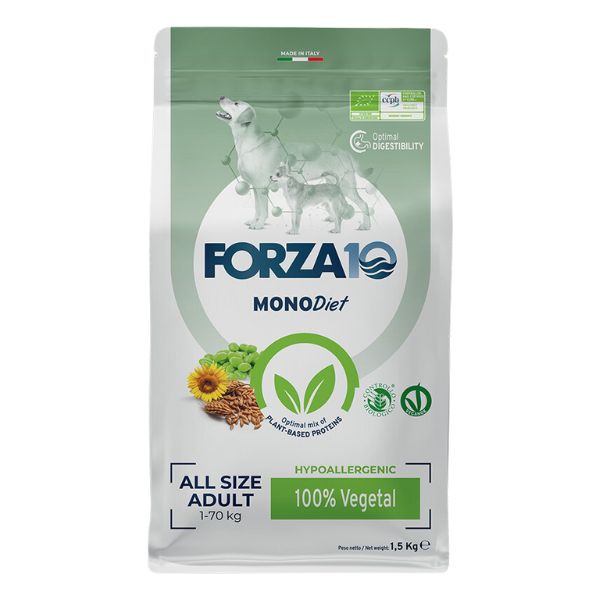 Forza10 MonoDiet All Breed Adult Hypoallergenic Vegetale Bio 10kg