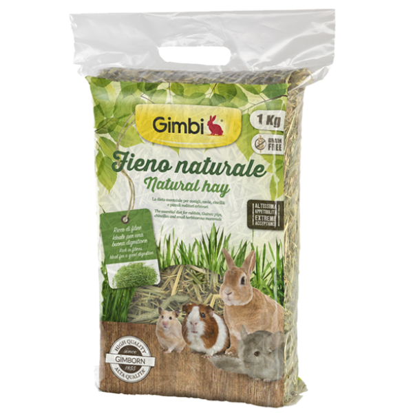 Gimbi Fieno Naturale per roditori 1Kg