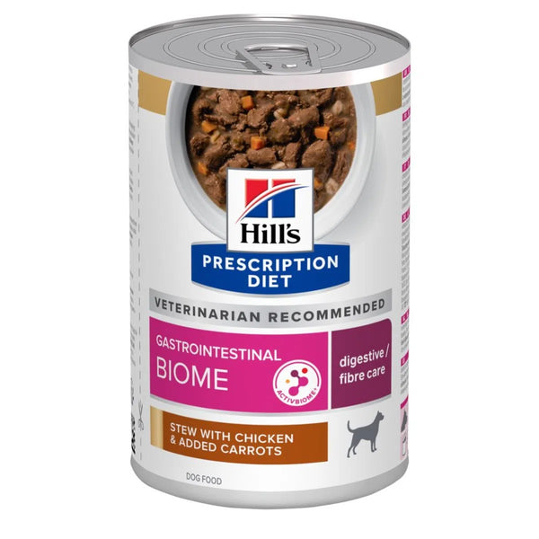 Hill's Prescription Diet Gastrointestinal Biome Umido Cane 354g pollo e carote