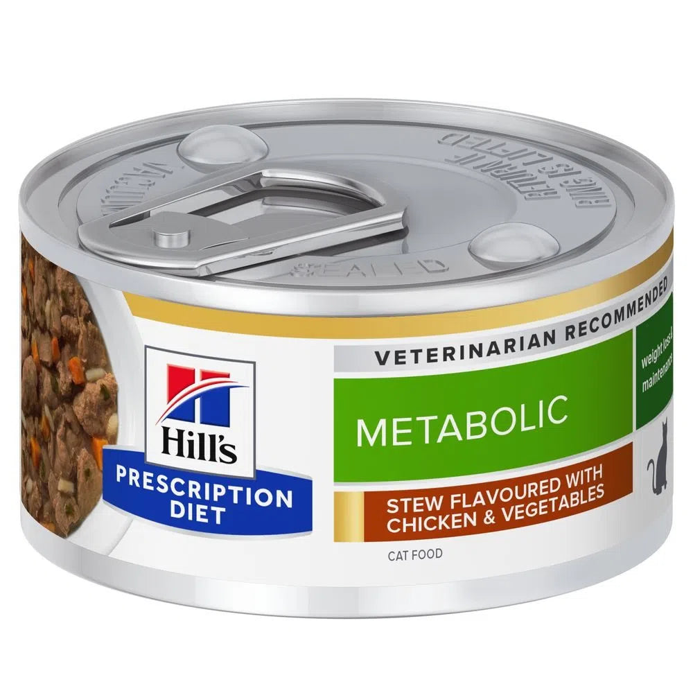 Hill's PRESCRIPTION DIET Metabolic Alimento per Gatti - scatoletta da 82g