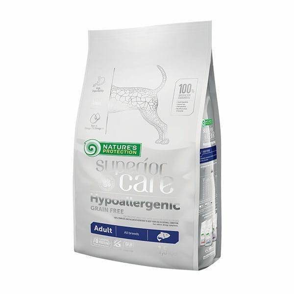 Nature's Protection Superior Care Hypoallergenic Grain Free Salmon Adult per cani All Breeds
